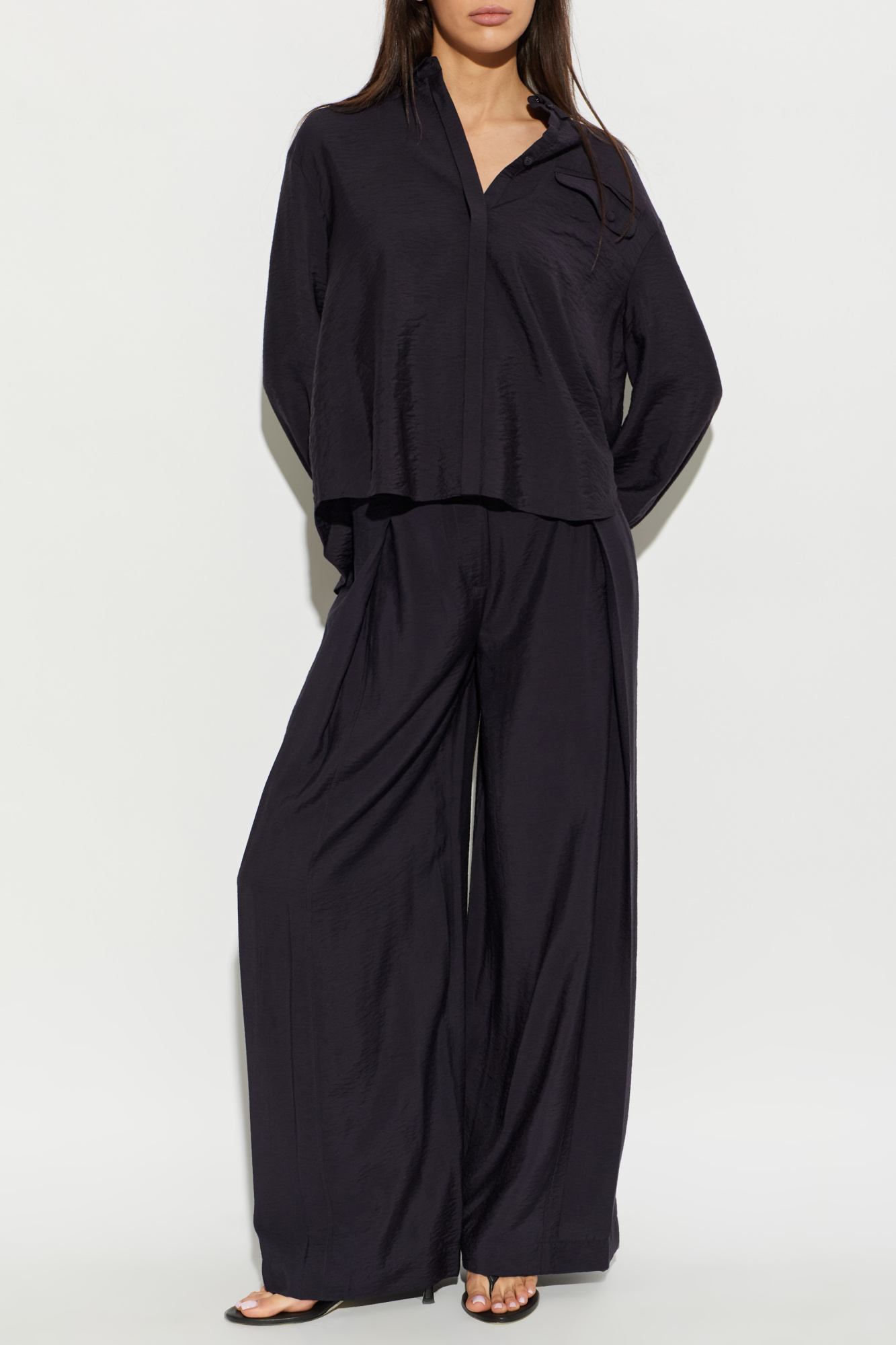 Emporio Armani Wide-leg pants | Women's | Vitkac
